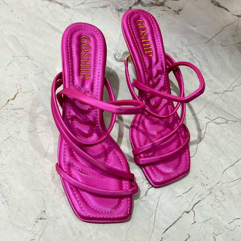 SANDAL HEELS TALI PINK GOSHIP