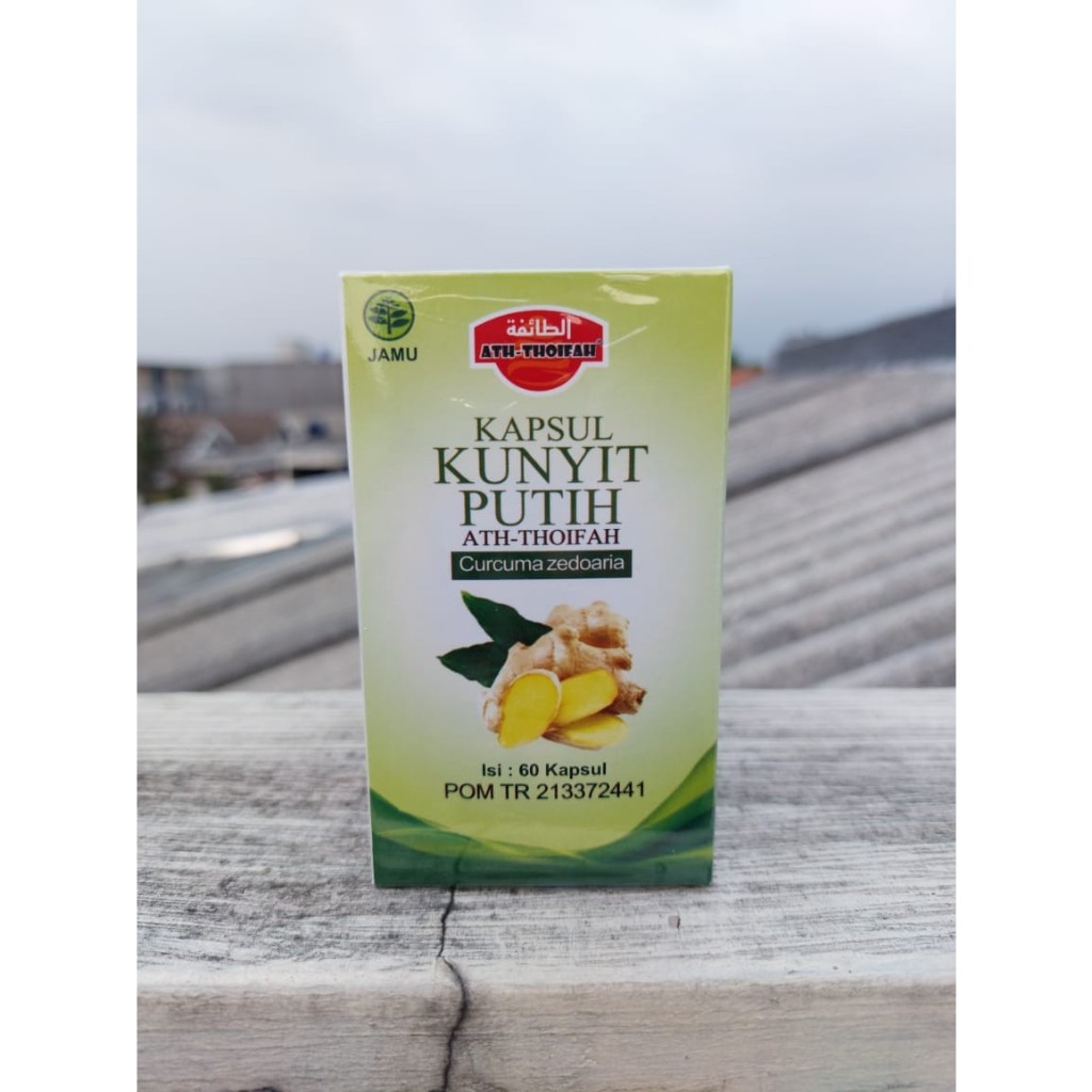 KAPSUL KUNIR KUNYIT PUTIH ISI 60 KAPSUL ASLI