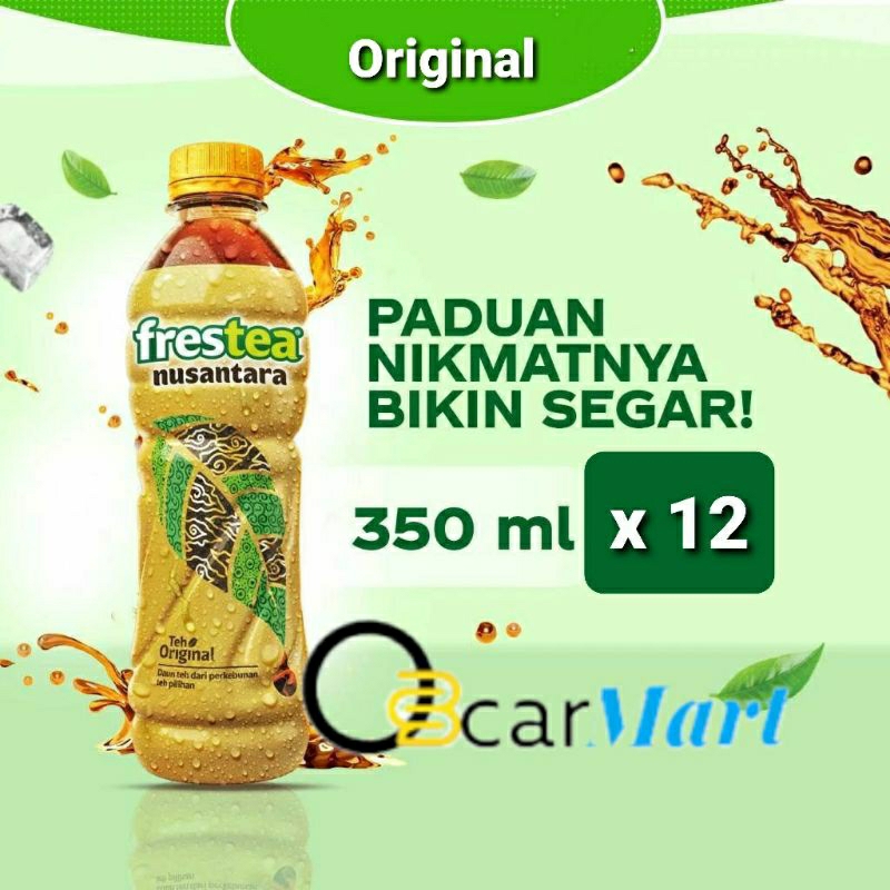 

FRESTEA ORIGINAL 350 mL 1 Dus isi 12 Teh Rasa ORIGINAL NUSANTARA