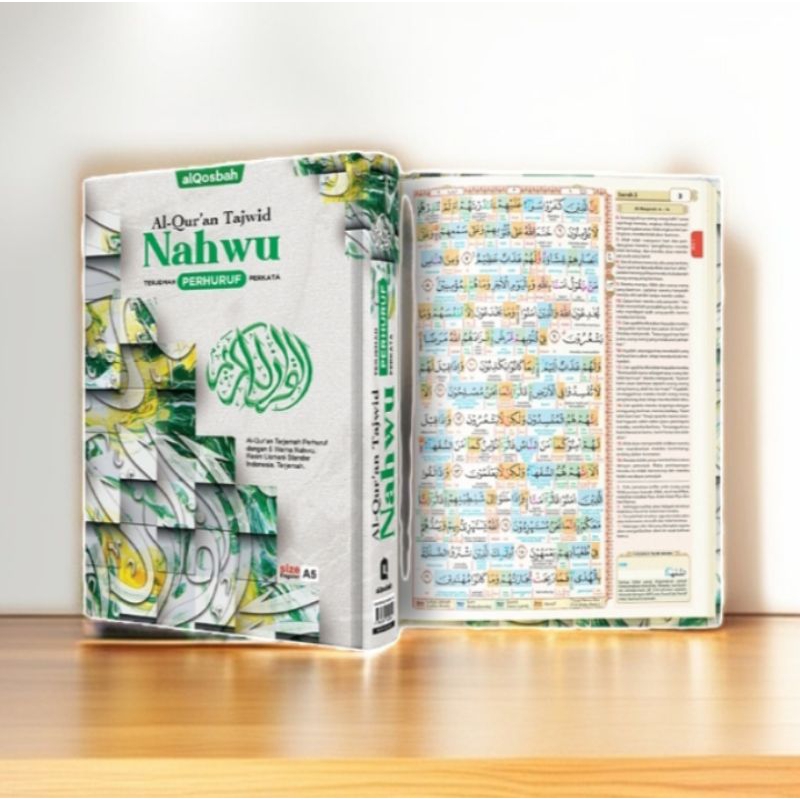 Alquran Nahwu Latin A5 sedang Al Quran Tajwid Nahwu Perhuruf