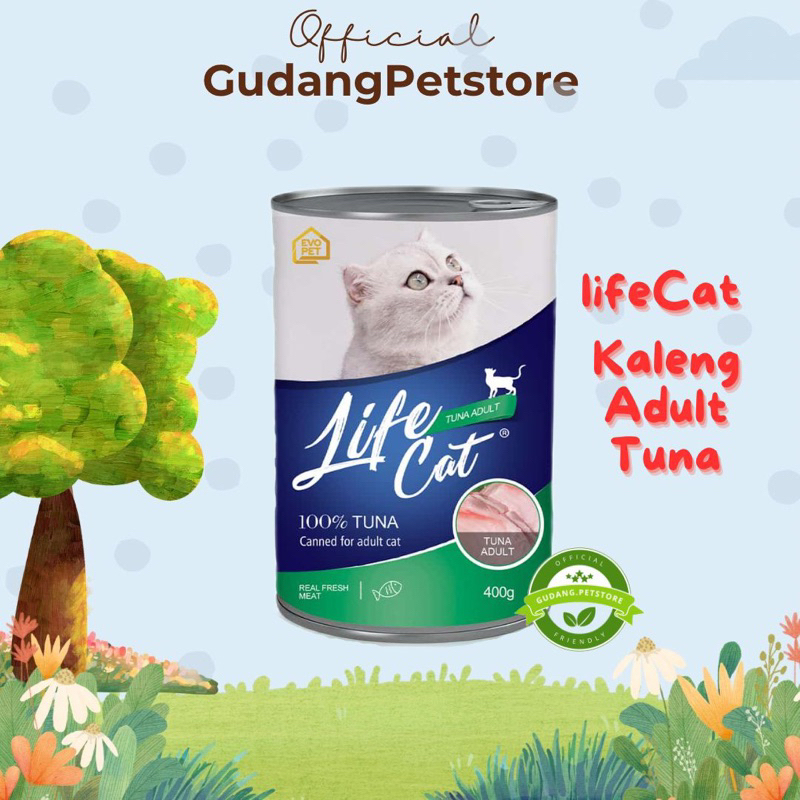 PROMO: LIFE CAT KALENG Adult Kitten 400gr lifecat wet food makanan kucing kaleng basah Image 3