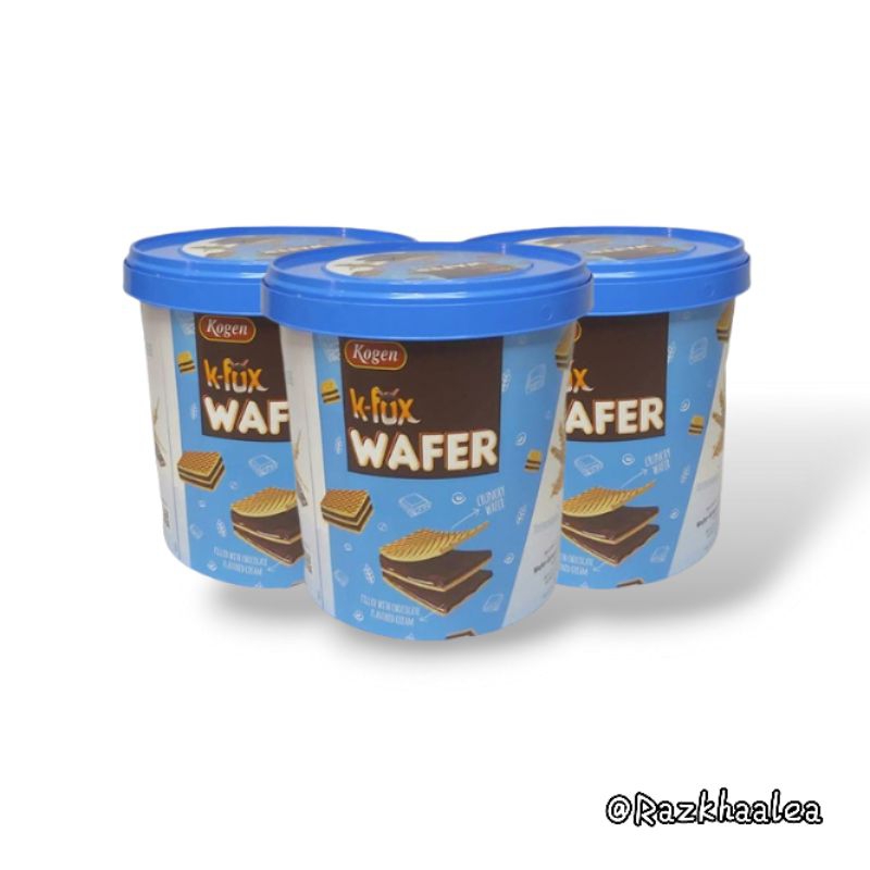

K-fux wafer rasa coklat