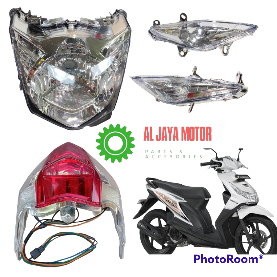 REPELKTOR LAMPU HONDA BEAT KARBU 2009 2010 2011 2012 / LAMPU BEAT KARBU