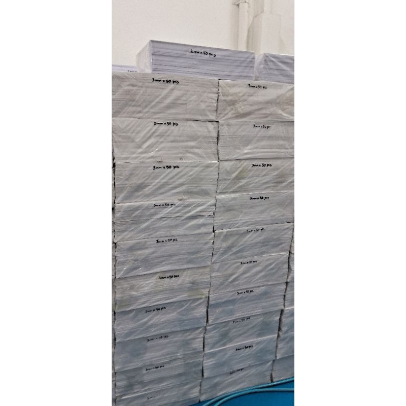 PVC Foam Board (1mm) Size: 60cmx40cm