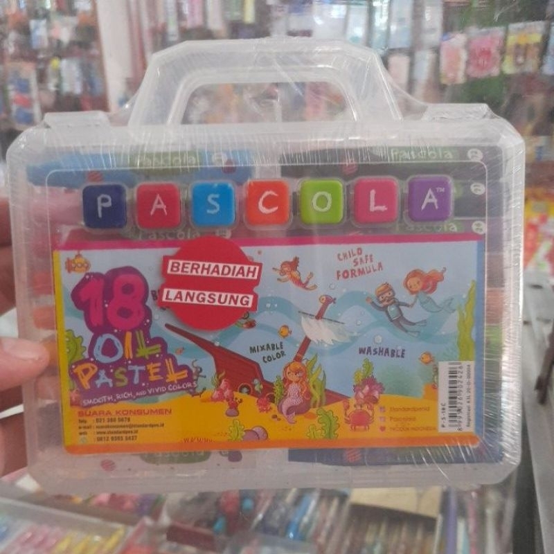 

Crayon PASCOLA 18 Warna
