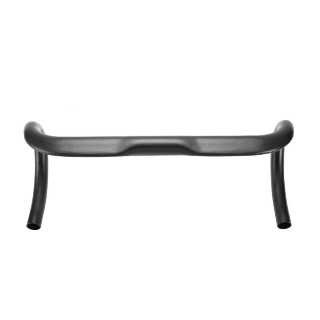 Aero Dropbar Alloy Pinggir Pipih Tengah Bulat - Stang Sepeda Roadbike Aluminum alloy