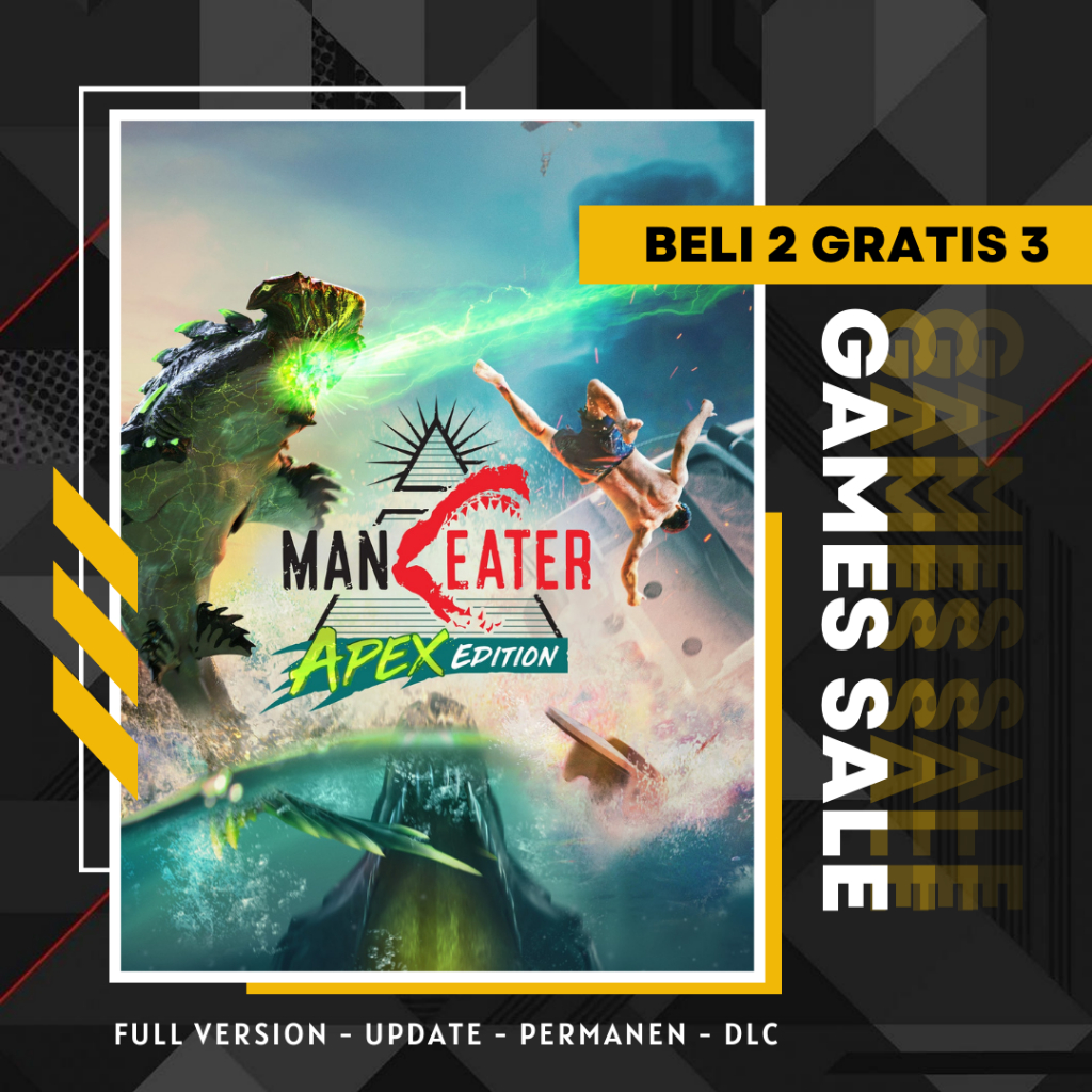 MANEATER APEX EDITION - GAME PC / GAME LAPTOP