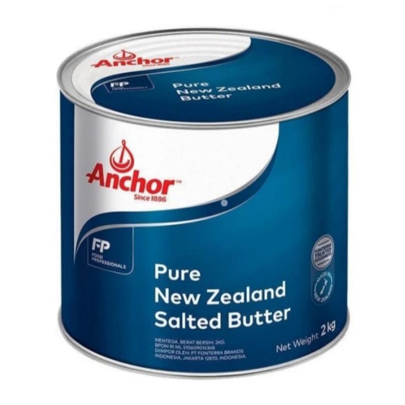 

Beryllicious.id - Anchor Salted Butter 2kg butter salted kaleng anchor promo