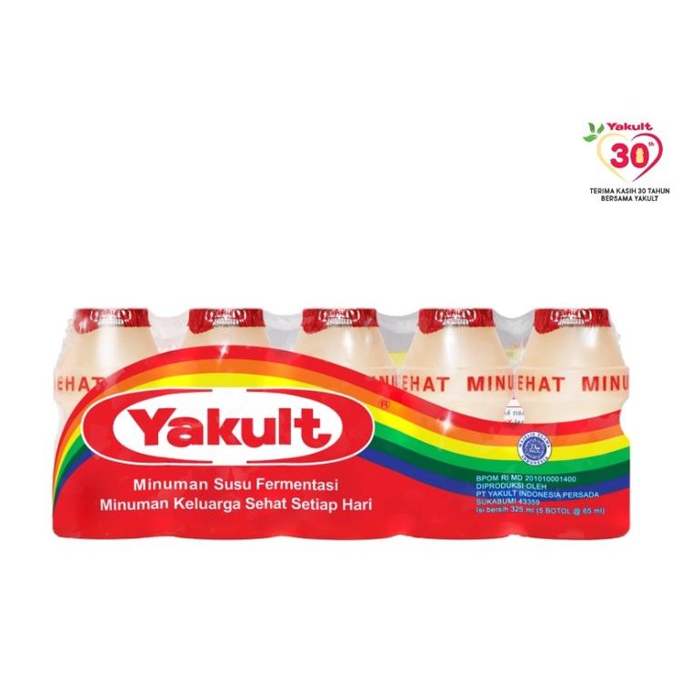 

YAKULT Yogurt Probiotic 65ml (5pcs/pack)