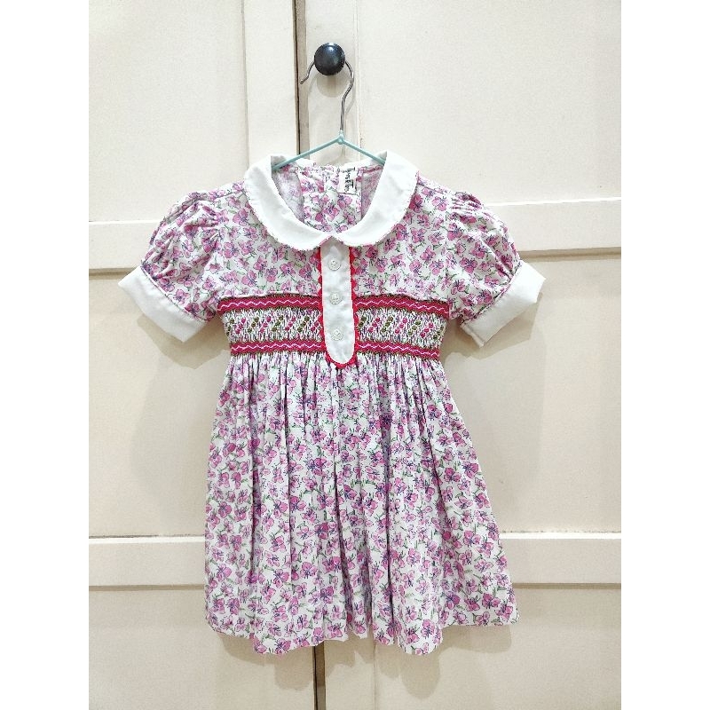 tykes n tots smocked dress like new