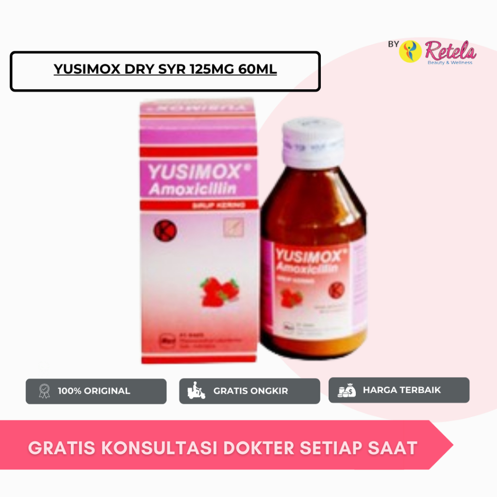 YUSIMOX DRY SYR 125MG 60ML/ AMOXICILLIN