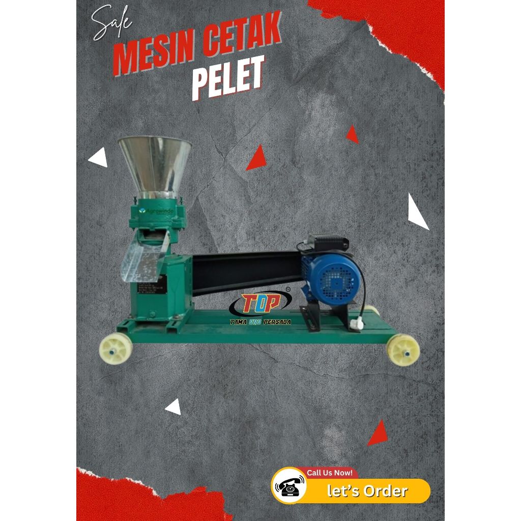Mesin Pencetak Pelet - Mesin Pembuat Pelet - Mesin Pelet - Mesin Pakan