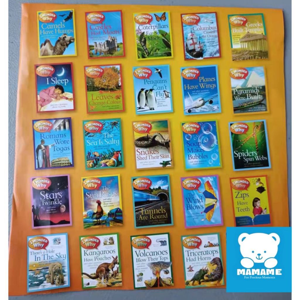 I Wonder Why Book // Other Questions About // Children's Books // Kingfisher