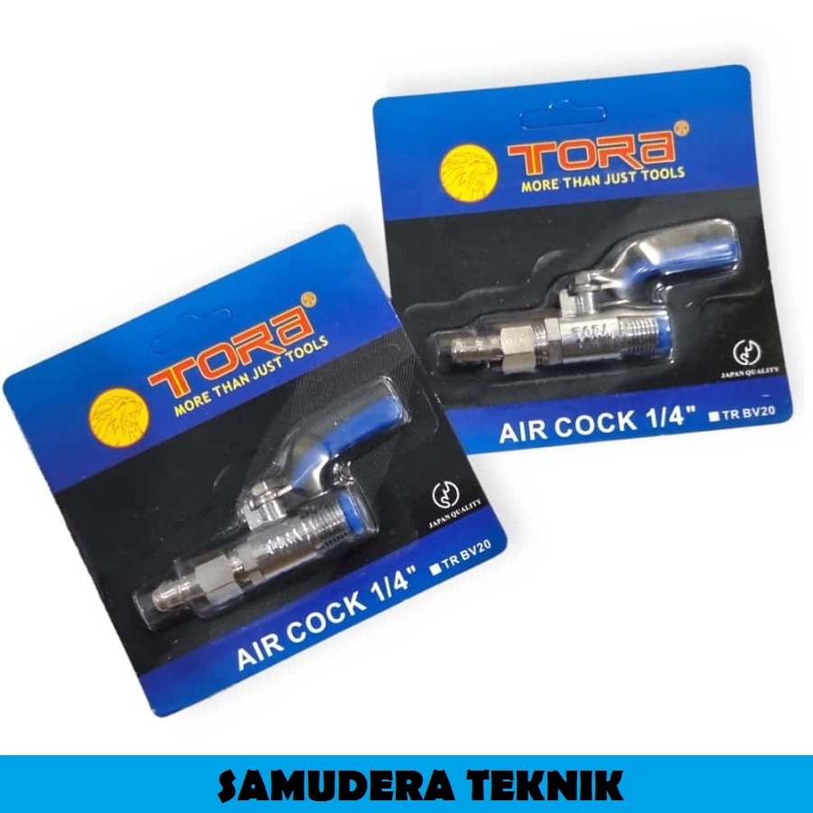 Tora keran kompresor 1/4" Kran angin kompressor Stop Kran 1/4" inch