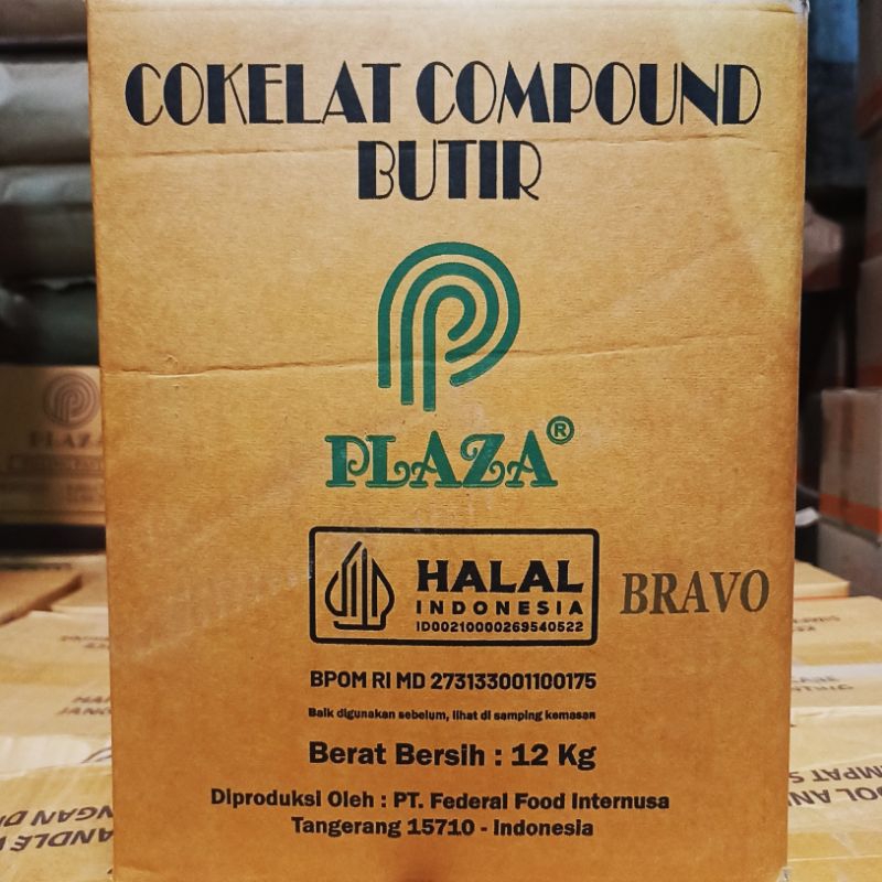 

PLAZA BRAVO Meses / Meises / Cokelat Butir 12 Kg