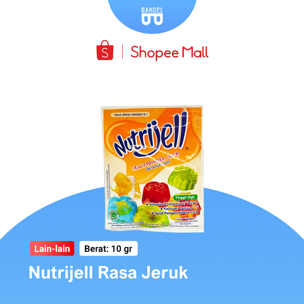 

Nutrijell Rasa Jeruk / Jelly Powder - Bakoel Sayur Online