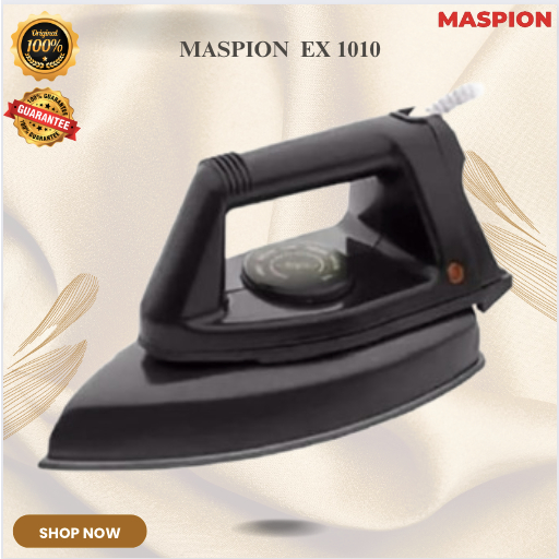 MASPION SETRIKA LISTRIK EX1010/EX-1010/EX 1010/EX-1010/EX1010/MASPION SETRIKA/ORIGINAL GARANSI RESMI
