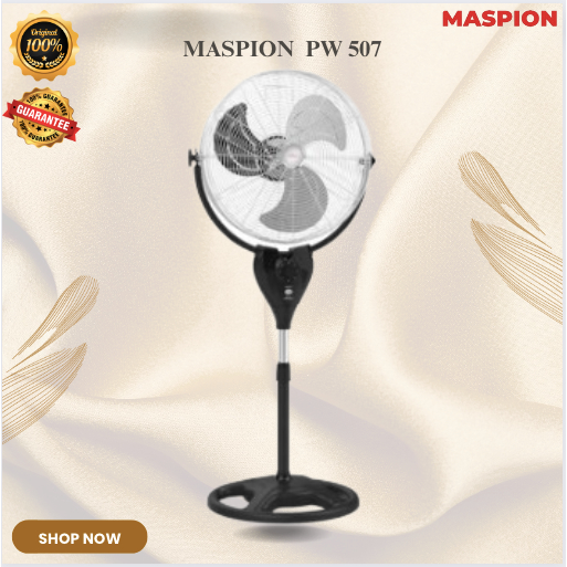 MASPION KIPAS ANGIN PW507 20inch/PW-507/PW-507/PW 507/PW 507/PW 507/ORIGINAL BERGARANSI RESMI