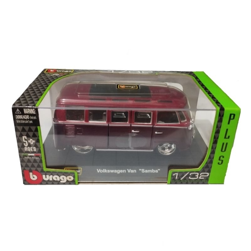 Burago Volkswagen Van Samba 1:32