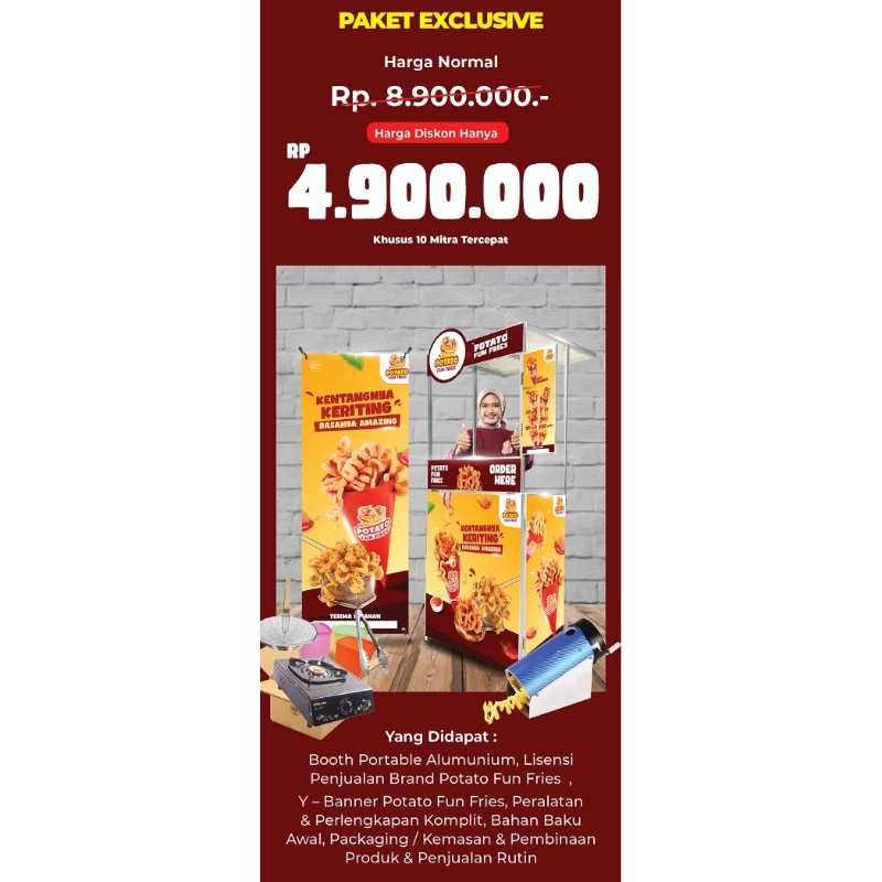 

Franchise Potato Fun Fries