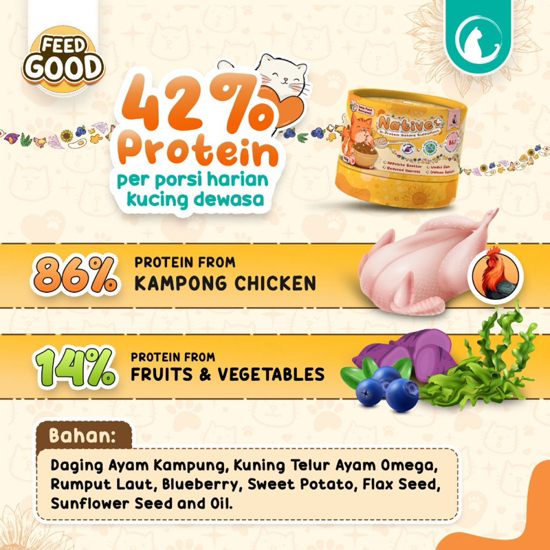 Olive care Native+ / Olive care vitamin kucing Native