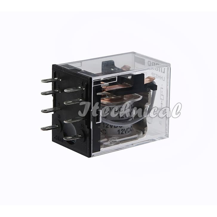 RELAY MY2 MY2N 8 PIN AC 220V/DC 12V/ DC 24V