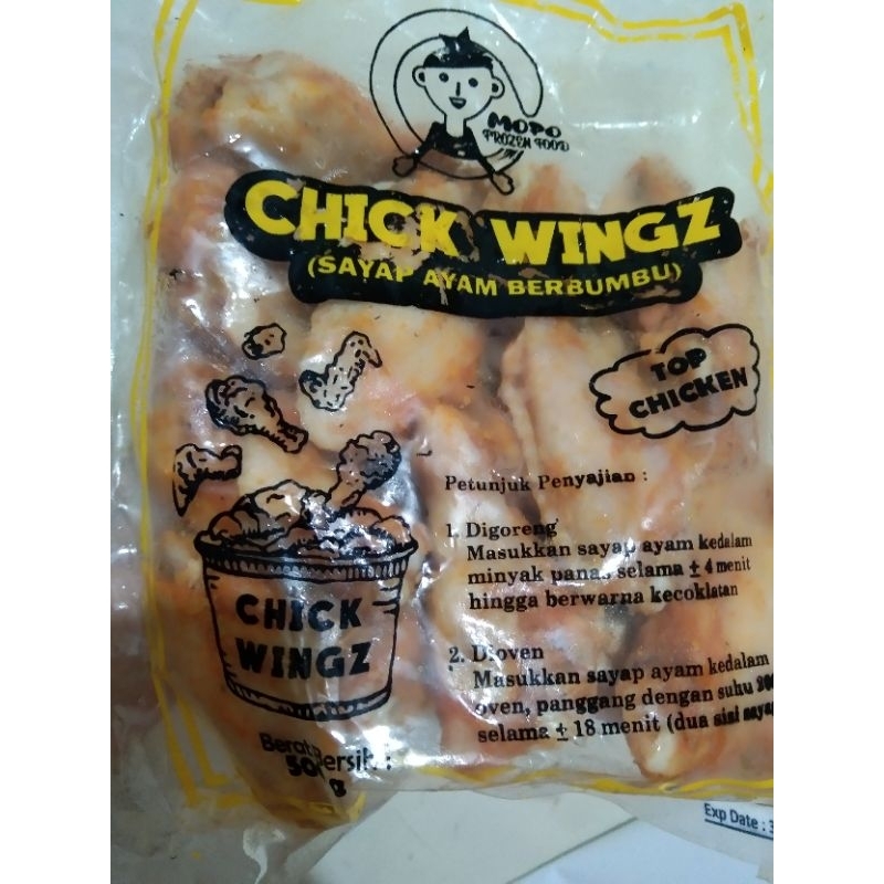 

Mopo Chick Wingz Top Chicken 500 Gram
