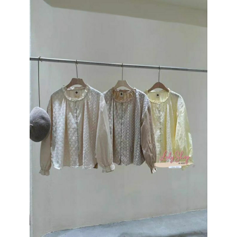 BLOUSE LINEN OVERSIZE 11931