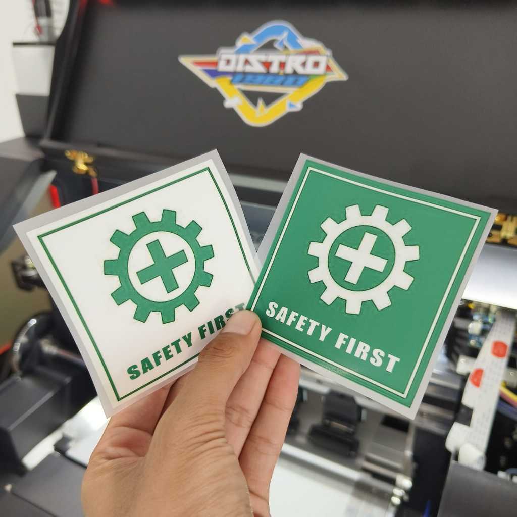 

SABLON SETRIKA/DTF LOGO SAFETY Uk. 7 CM