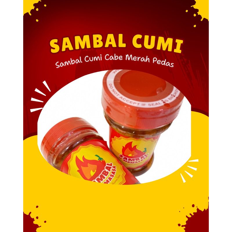 

Sambal Cumi Cabe Merah Pedas