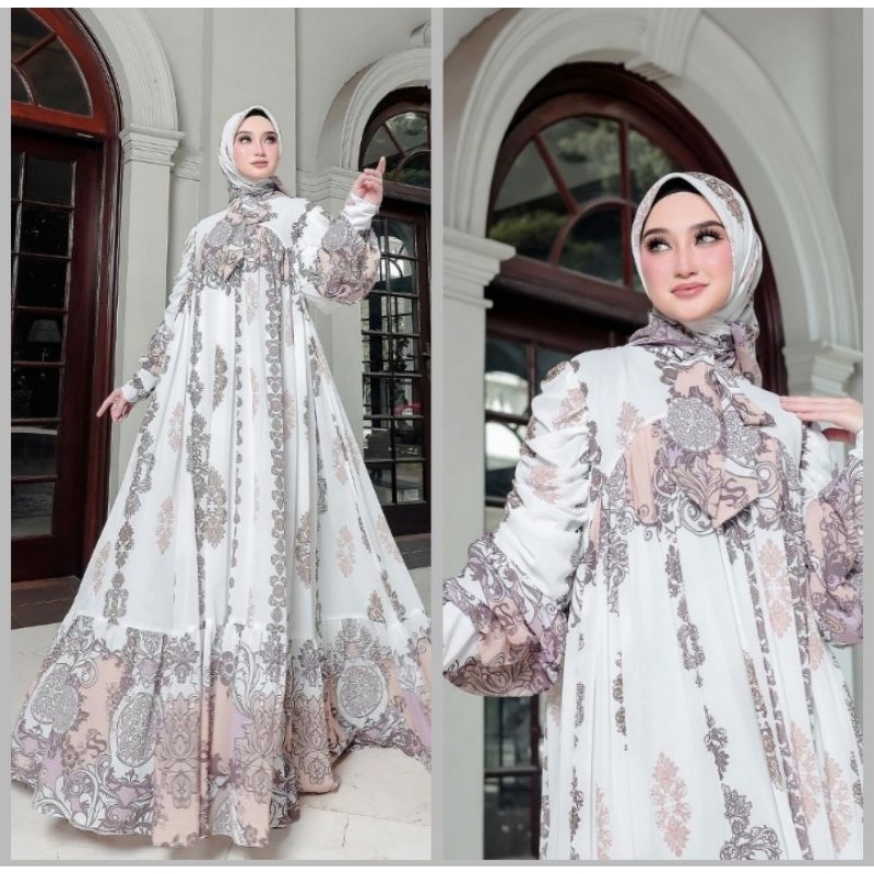 Shellasaukia gamis set hijab Dara Arafah ORI 100% by SS