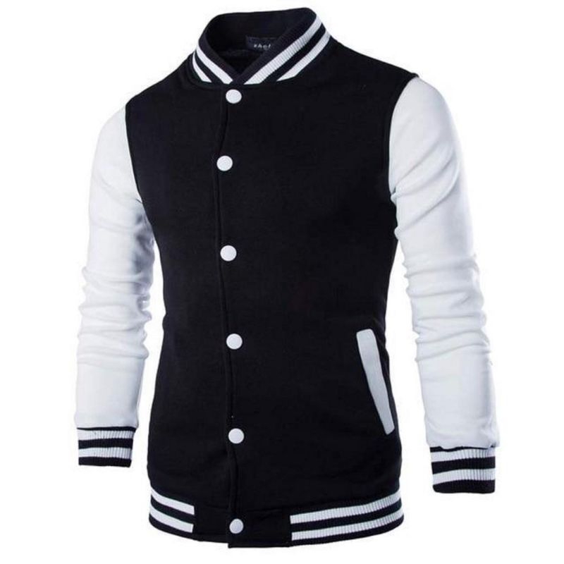 Jaket Varsity Basic/Jaket Baseball Polos bomber Jaket Sweater Varsity