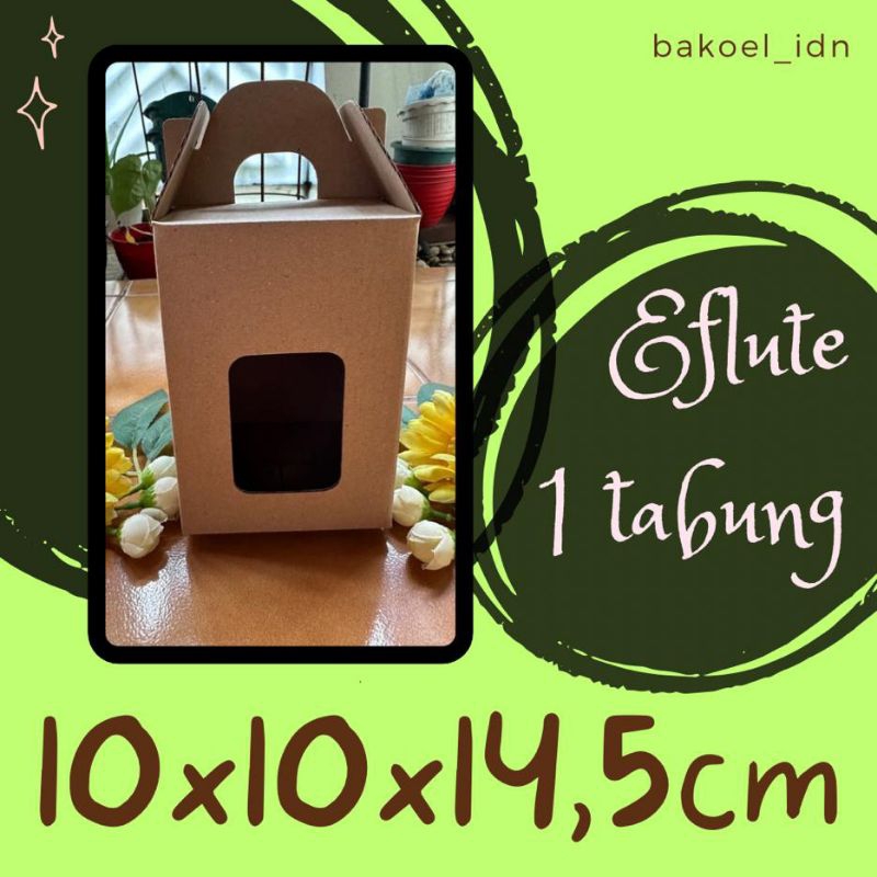 

Gable Box Dus Eflute 1 Toples 600-800 Hampers Lebaran Natal Imlek