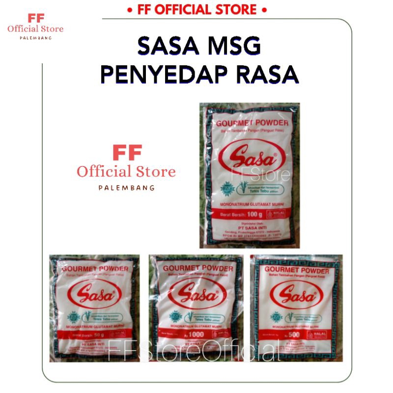 

(INSTANT) SASA MSG Penyedap Rasa Kemasan Sachet