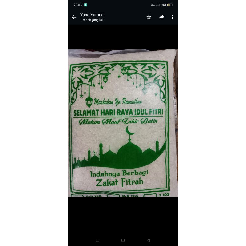 beras zakat 3kg