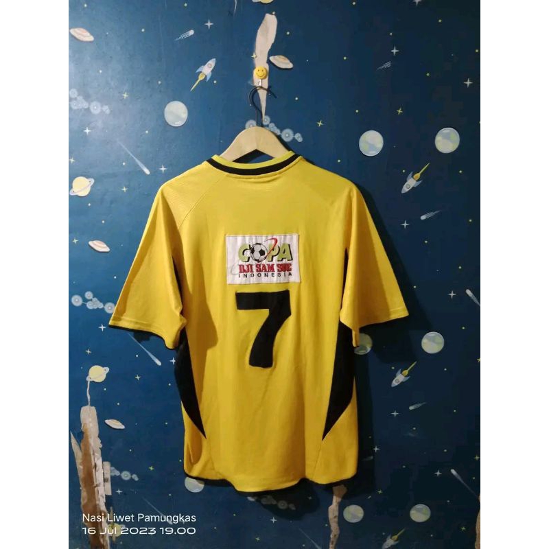 Jersey Matchworn MW Bekas Pemain Copa Indonesia Ligina 2005