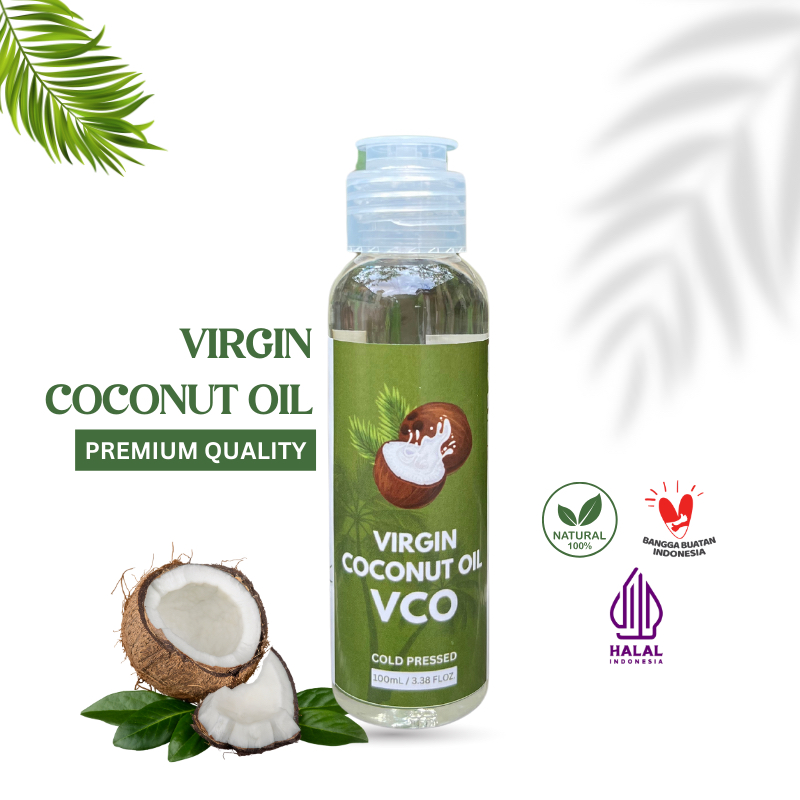 

Virgin Coconut Oil VCO 100ml Asli Minyak Kelapa Murni