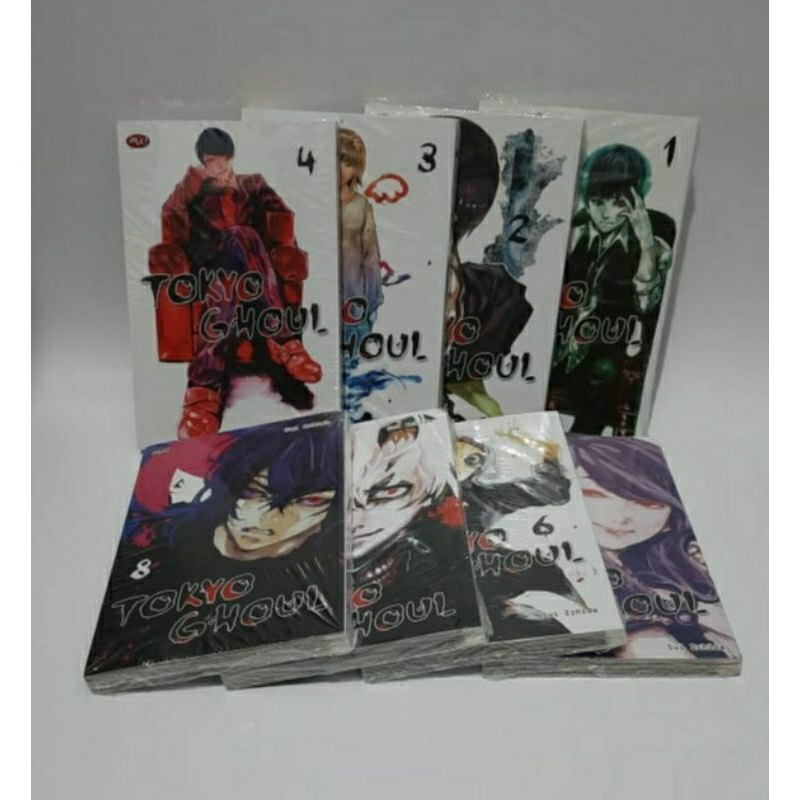 Komik Tokyo Ghoul 1-8 set 