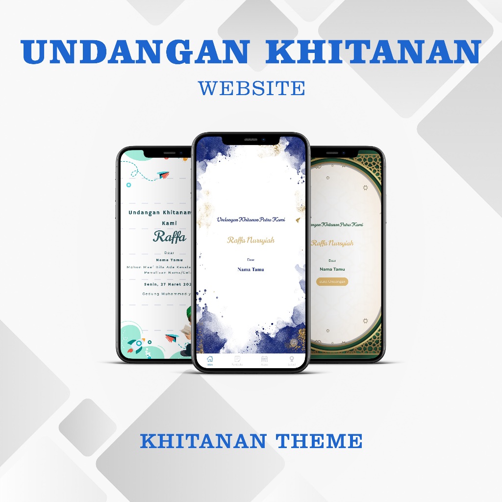 Undangan Khitanan Website Digital