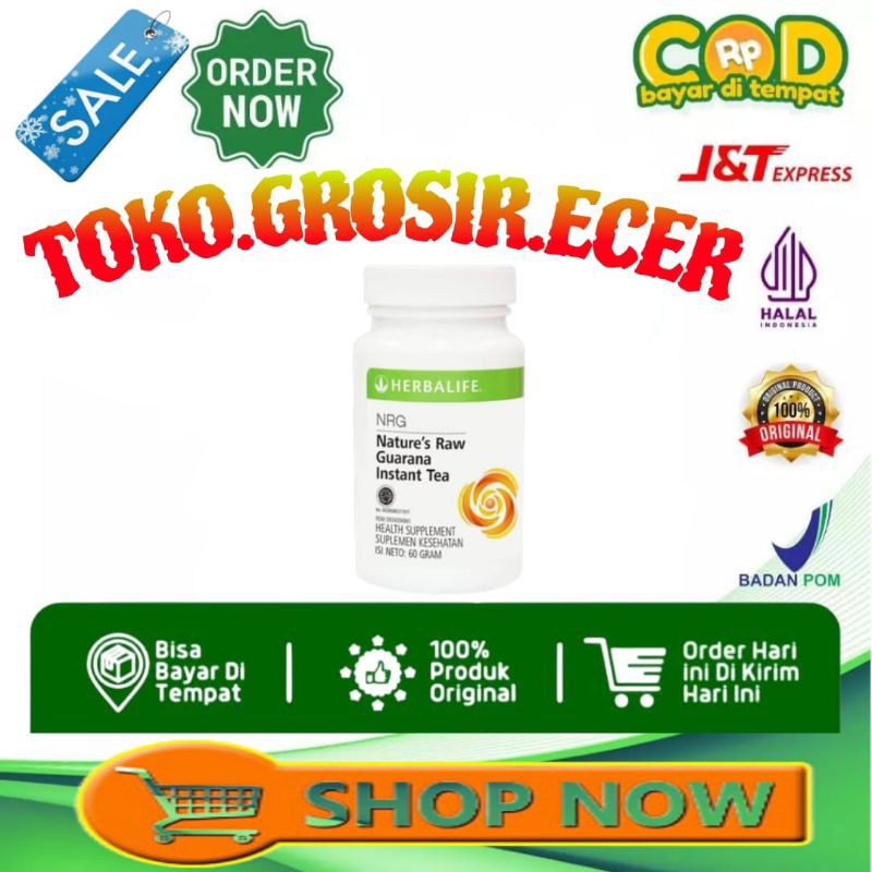 Herbalife - Herbalife Original 100%  NGR Tea Penambah Stamina Saat Diet