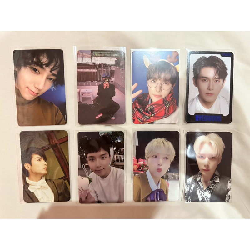 SUPER JUNIOR YESUNG RYEOWOOK Photocard (DETAIL PHOTOCARD BACA DESKRIPSI)