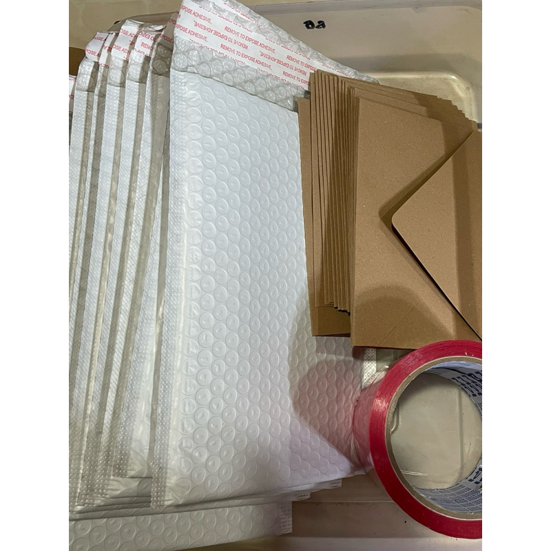

packing matterial amplop craft bubble mailer