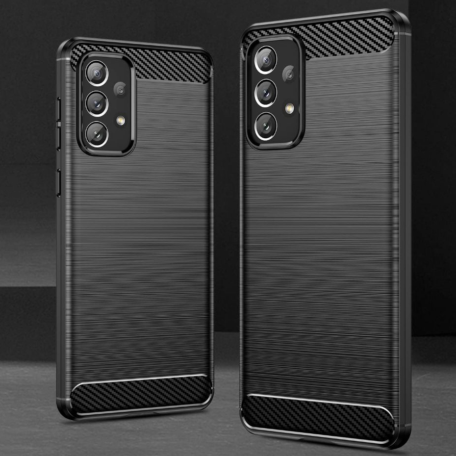 Case samsung a73 5g Softcase iPAKY Carbon - Hitam