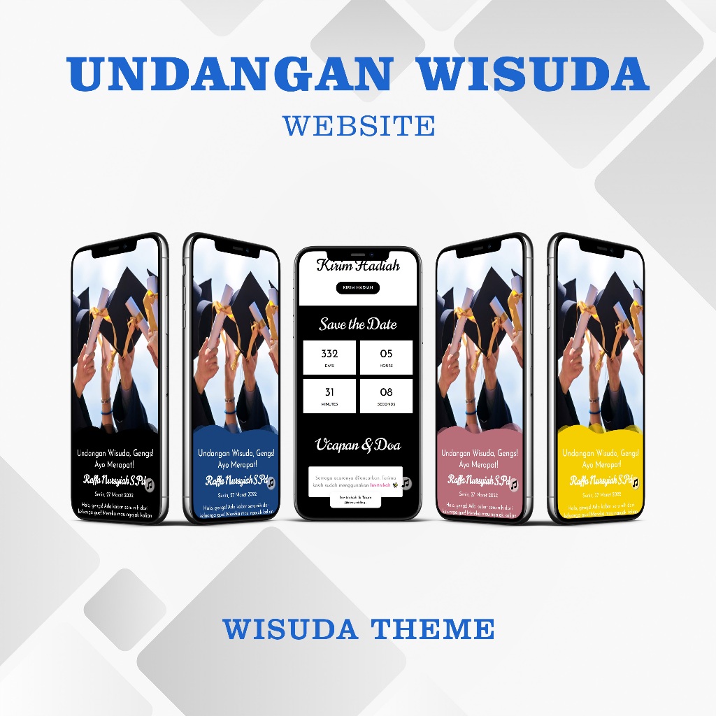 Undangan Wisuda Website Digital