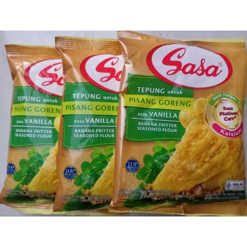 

Sasa Tepung Pisang Goreng 210g
