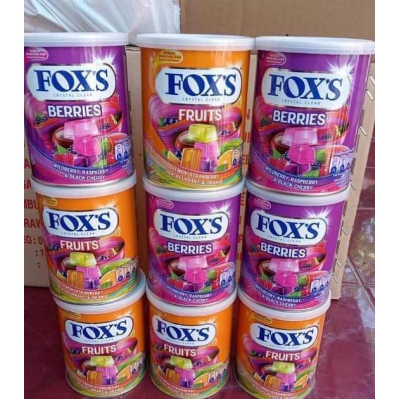 

Permen Fox Kaleng Candy Cristal 180gram