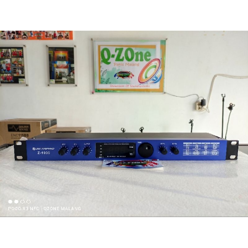 Zetapro Effect vocal Type Z-1000 Efek Vokal Z1000 efek External