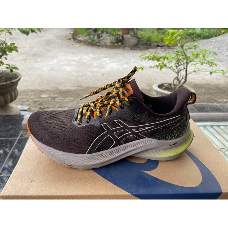 Asics GT-2000 12 TR Nature Bathing/Neon Lime