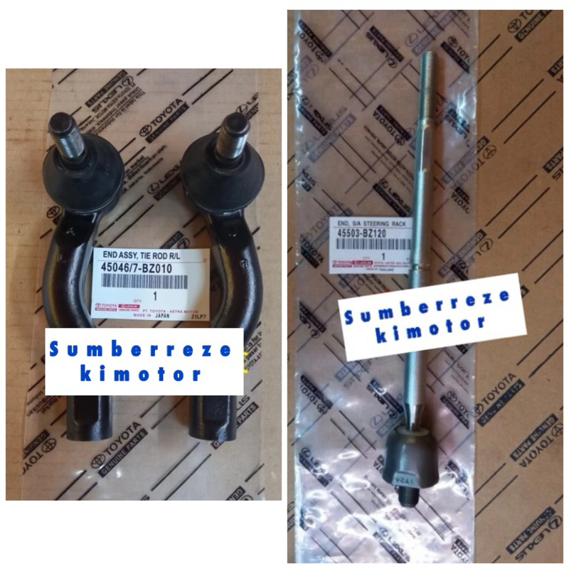 Paket tie rod dan rack end grand new avanza veloz great xenia dual vvti 2015 2016 2017 2018 2019 202