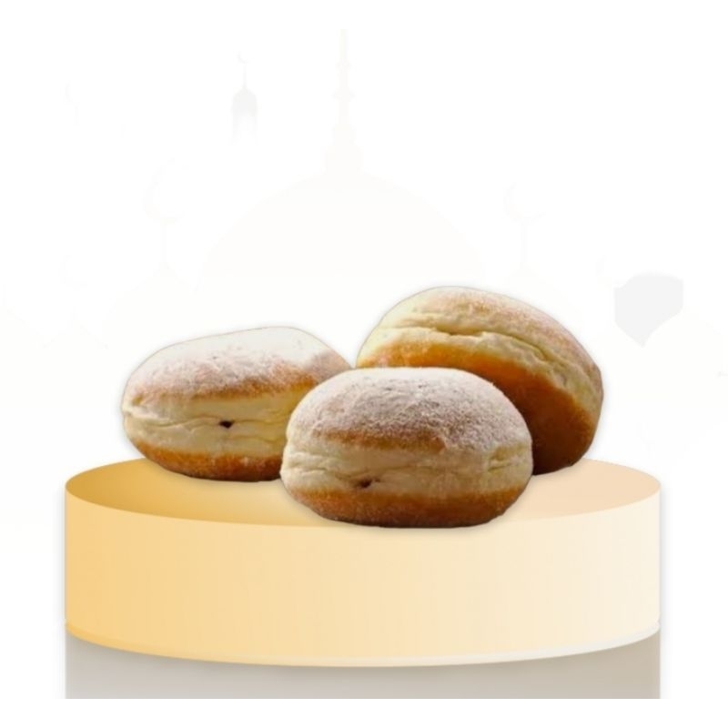 

Donat frozen bomboloni dengan varian rasa